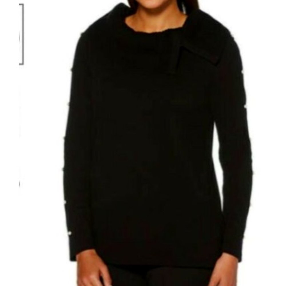 Rafaella womens cowl neck sweater size small